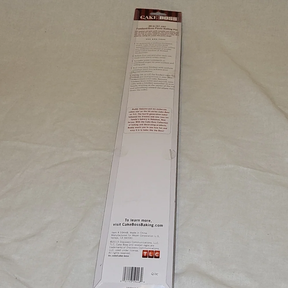 New Cake Boss 20” (51 cm) Fondant Rolling Pin